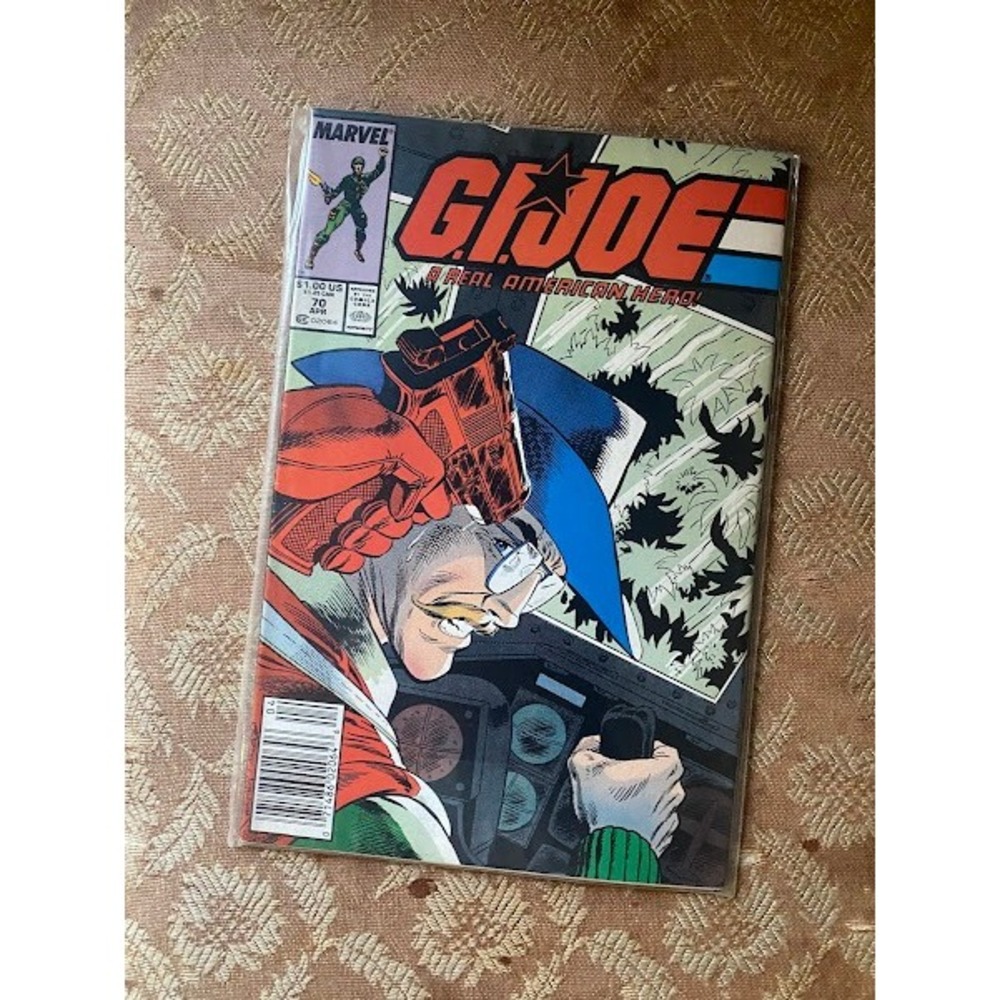 Marvel GI‎ Joe A Real American Hero 70 April 1988 Vintage Copper Age Comic Book